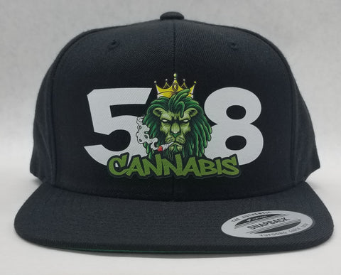 518 Cannabis Lion Hat